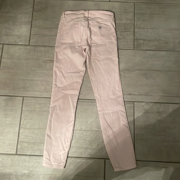 pink guess skinny jeans - Picture 2 of 3